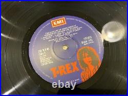 Stunning Marc Bolan & T. Rex Zinc Alloy UK-74 LP EMI 1st LTD ED Cage Cover