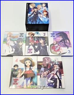 Sword Art Online First Limited Edition Blu-ray 2 Box Set CD Book Japan