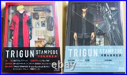 TRIGUN STAMPEDE Vol. 1-2 Set First Limited Edition Blu-ray Soundtrack CD Booklet