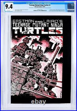 Teenage Mutant Ninja Turtles #1 TMNT 1st Print 1984 CGC 9.4 Both authors signed