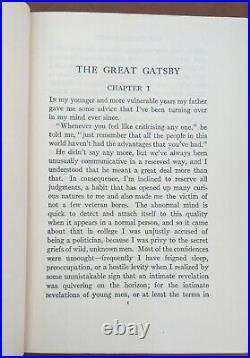 The Great Gatsby Very Rare First Grosset Edition, 1925 copyright
