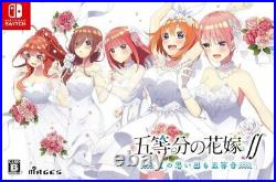 The Quintessential Quintuplets First Limited Edition Nintendo Switch NEW FedEx