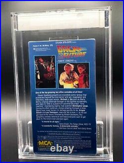 VHS Back to the Future 1986 MCA IGS 7.0-8.5 EX MINT First Release! Great Scott
