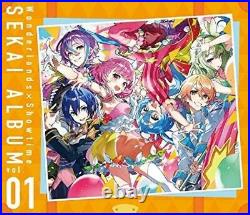 WONDERLANDS x SHOWTIME SEKAI ALBUM Vol. 1 First Limited Edition CD+Goods Japan