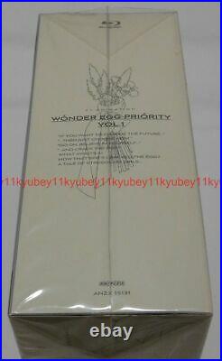 WONDER EGG PRIORITY Vol. 1 First Limited Edition Blu-ray Soundtrack CD Box Japan