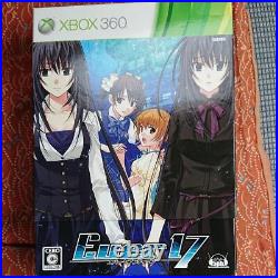 XBOX360 Ever17 First Limited Edition Soundtrack CD Included Japan r