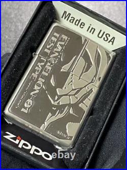 Zippo Evangelion First Limited Edition 2 Sided Processing Rare Model Made in 2